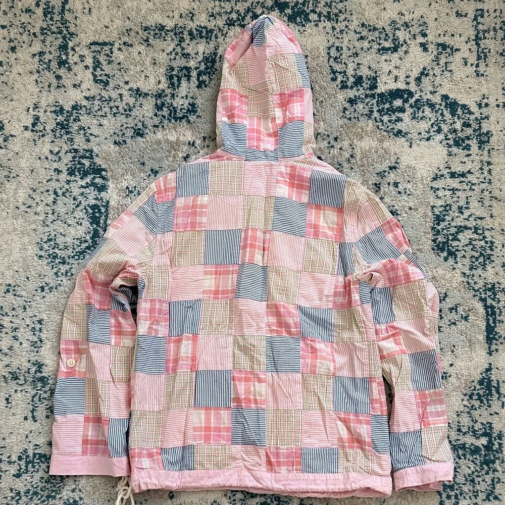 Vineyard Vines Pink and Blue patchwork Hoodie small - Picture 5 of 5